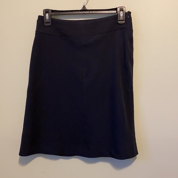 Pablo Gerard Darel | Navy MIDI 100% Polyester Skirt - Picture 6 of 7
